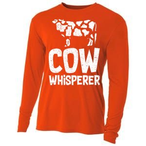 Cow Whisperer Cooling Performance Long Sleeve Crew