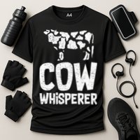 Cow Whisperer Cooling Performance Crew T-Shirt