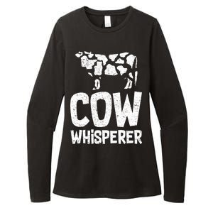 Cow Whisperer Womens CVC Long Sleeve Shirt