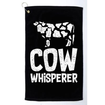 Cow Whisperer Golf Towel