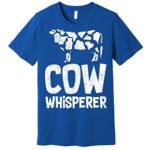 Cow Whisperer Premium T-Shirt