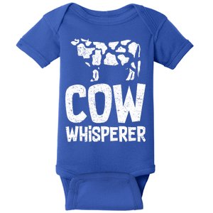 Cow Whisperer Baby Bodysuit