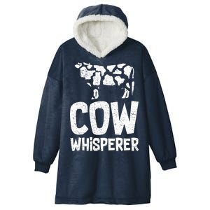 Cow Whisperer Hooded Wearable Blanket