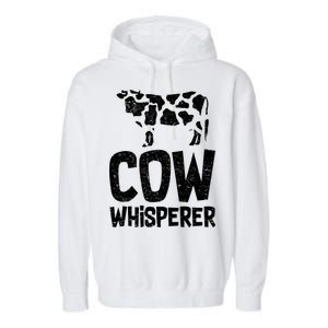 Cow Whisperer Garment-Dyed Fleece Hoodie