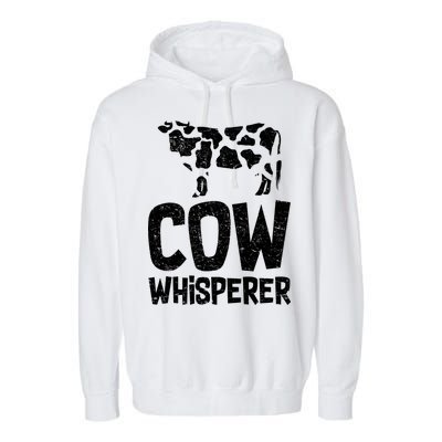 Cow Whisperer Garment-Dyed Fleece Hoodie