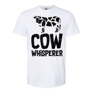 Cow Whisperer Softstyle CVC T-Shirt