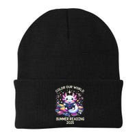 Color Our World Summer Reading Program 2025 Cute Axolotl Beanie