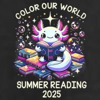 Color Our World Summer Reading Program 2025 Cute Axolotl Beanie