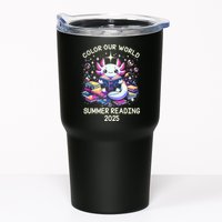 Color Our World Summer Reading Program 2025 Cute Axolotl Tumbler