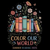 Color Our World Summer Reading 2025 Book Wildflowers Funny Backpack