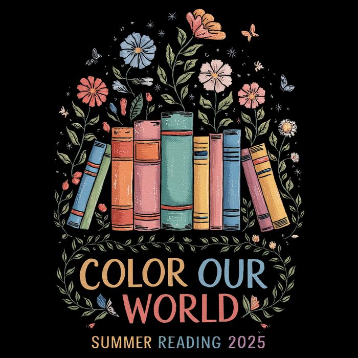 Color Our World Summer Reading 2025 Book Wildflowers Funny Backpack