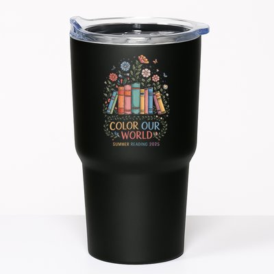 Color Our World Summer Reading 2025 Book Wildflowers Funny Tumbler