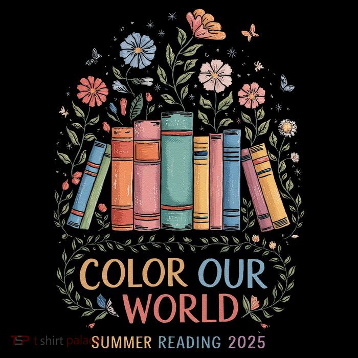 Color Our World Summer Reading 2025 Book Wildflowers Funny Baby Bodysuit