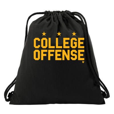 College Offense Washington D.C. Football Drawstring Bag