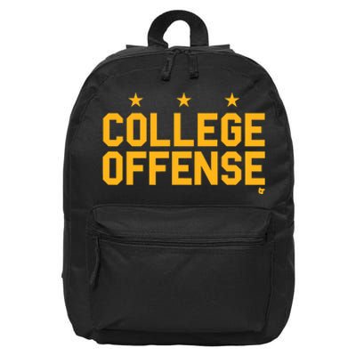 College Offense Washington D.C. Football 16 in Basic Backpack