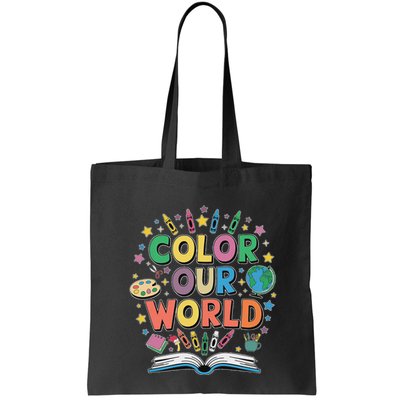 Color Our World Summer Reading Art And Creativity Enthusiast Bag