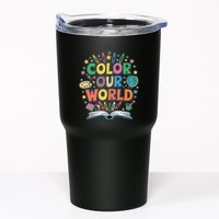 Color Our World Summer Reading Art And Creativity Enthusiast Tumbler