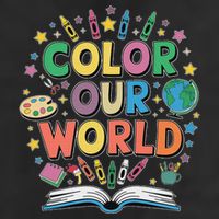 Color Our World Summer Reading Art And Creativity Enthusiast Tumbler