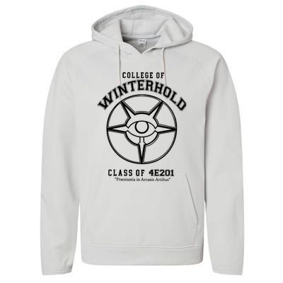 College Of Winterhold Champion University Gamer Performance Fleece Hoodie