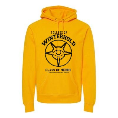 College Of Winterhold Champion University Gamer Premium Hoodie