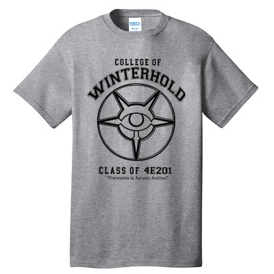 College Of Winterhold Champion University Gamer Tall T-Shirt