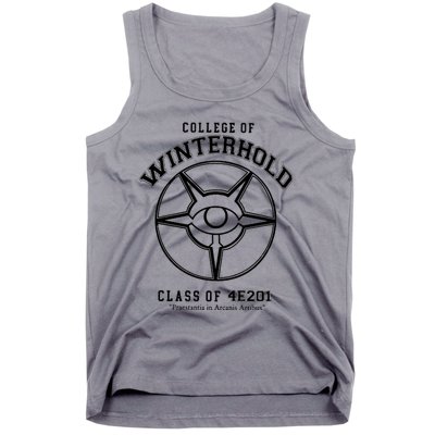 College Of Winterhold Champion University Gamer Tank Top