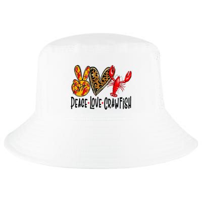 Crawfish Outfit Women Girl Craw Fish Season Leopard Love Cool Comfort Performance Bucket Hat