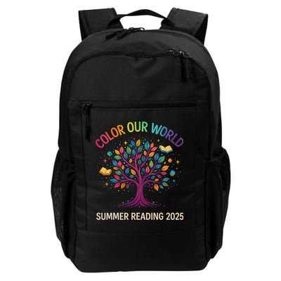 Color Our World Summer Reading Program 2025 Books Tree Gift Backpack