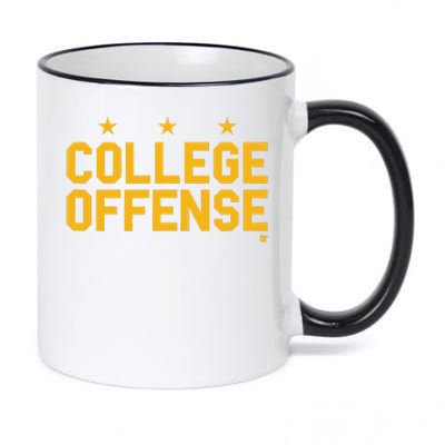 College Offense Washington D.C. Football 11oz Black Color Changing Mug