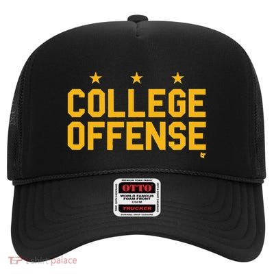 College Offense Washington D.C. Football High Crown Mesh Back Trucker Hat