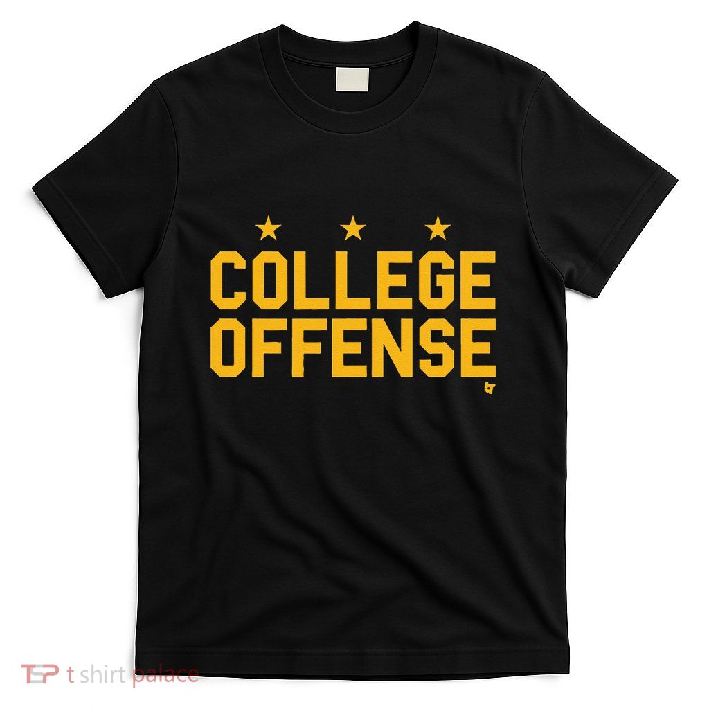 College Offense Washington D.C. Football T-Shirt