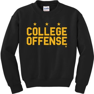 College Offense Washington D.C. Football Kids Sweatshirt