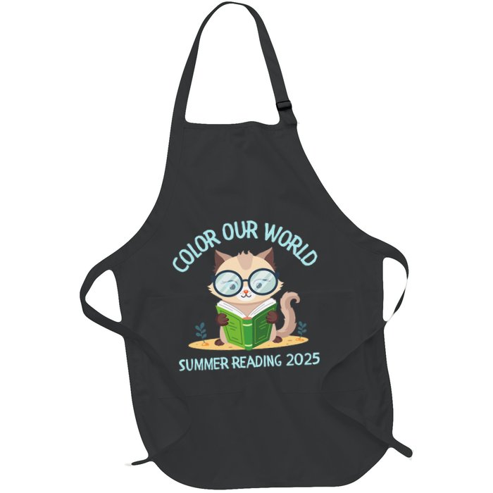 Color Our World Summer 2025 Summer Reading Program Cat Apron