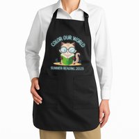 Color Our World Summer 2025 Summer Reading Program Cat Apron