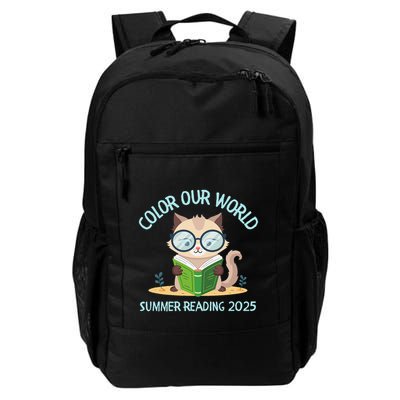 Color Our World Summer 2025 Summer Reading Program Cat Backpack
