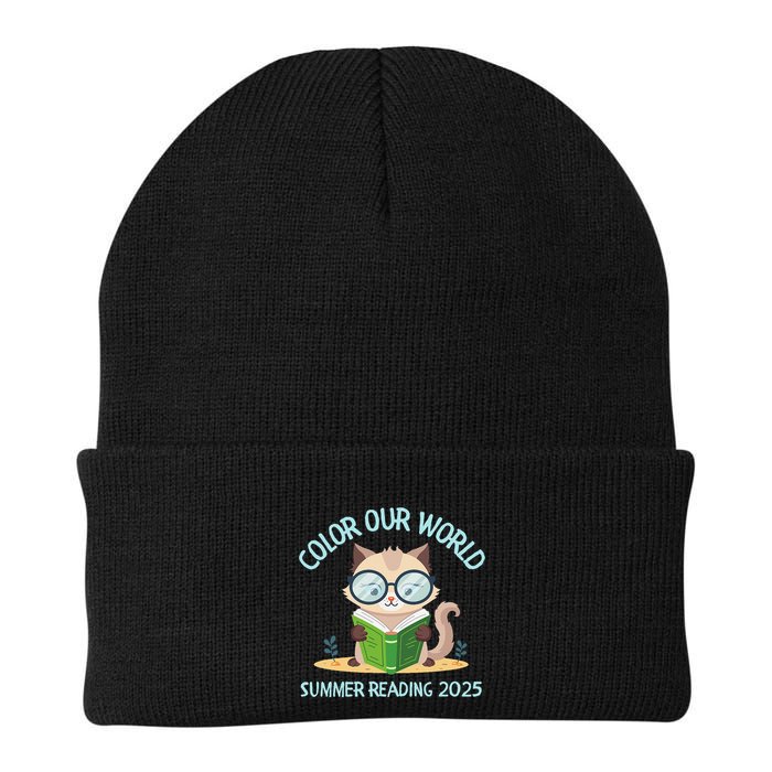 Color Our World Summer 2025 Summer Reading Program Cat Beanie