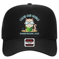 Color Our World Summer 2025 Summer Reading Program Cat Trucker Hat