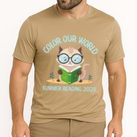 Color Our World Summer 2025 Summer Reading Program Cat Performance Shirt