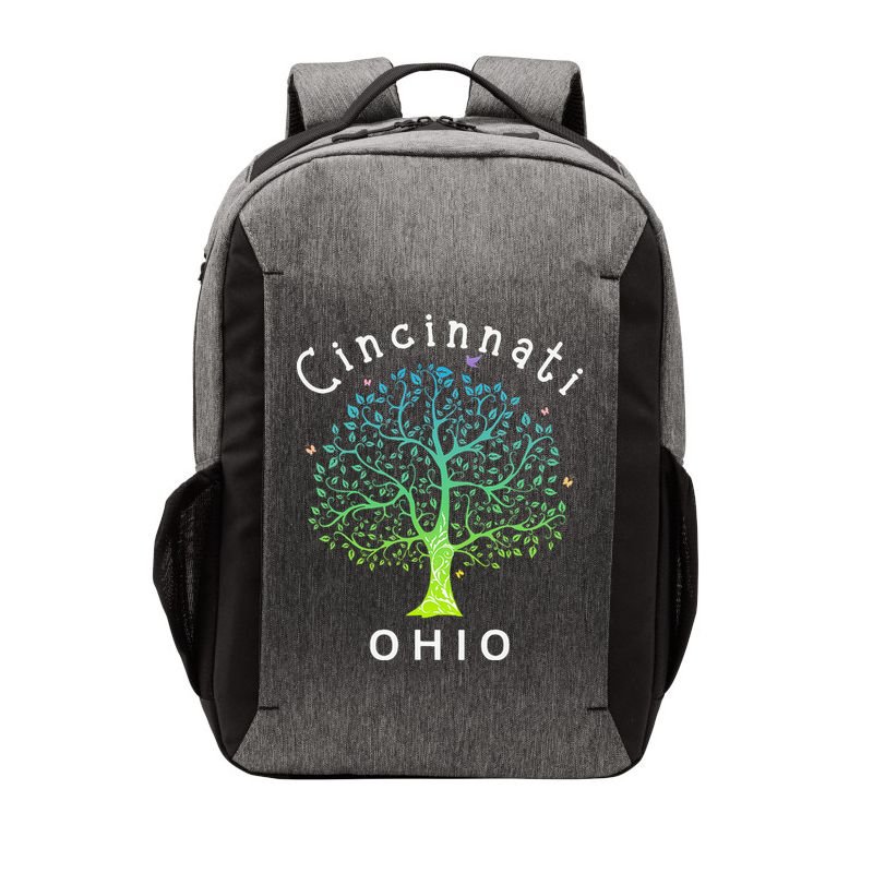Cincinnati Ohio With Tree Love For Cincinnati Vector Backpack