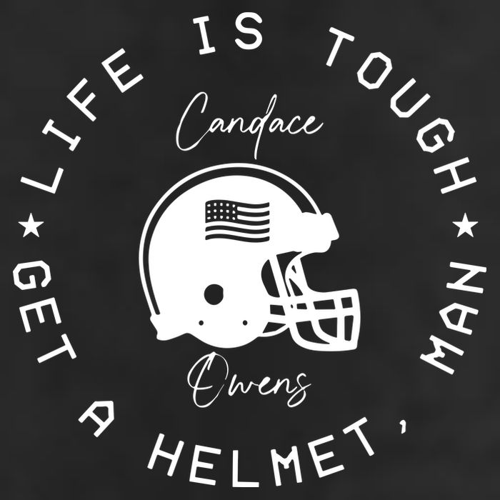 Candace Owens Wearing Life Is Tough Get A Helmet Man Adult Drive Performance Visor