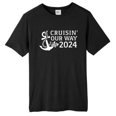 Cruising Our Way Into 2024 Cruise Tall Fusion ChromaSoft Performance T-Shirt