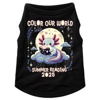 Color Our World Summer Reading Program 2025 Funny Axolotl Doggie Tank