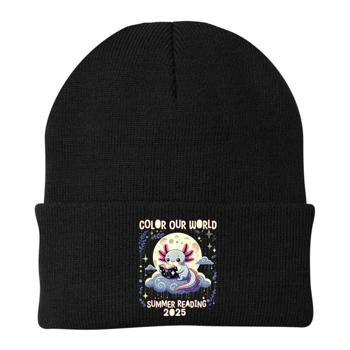 Color Our World Summer Reading Program 2025 Funny Axolotl Beanie