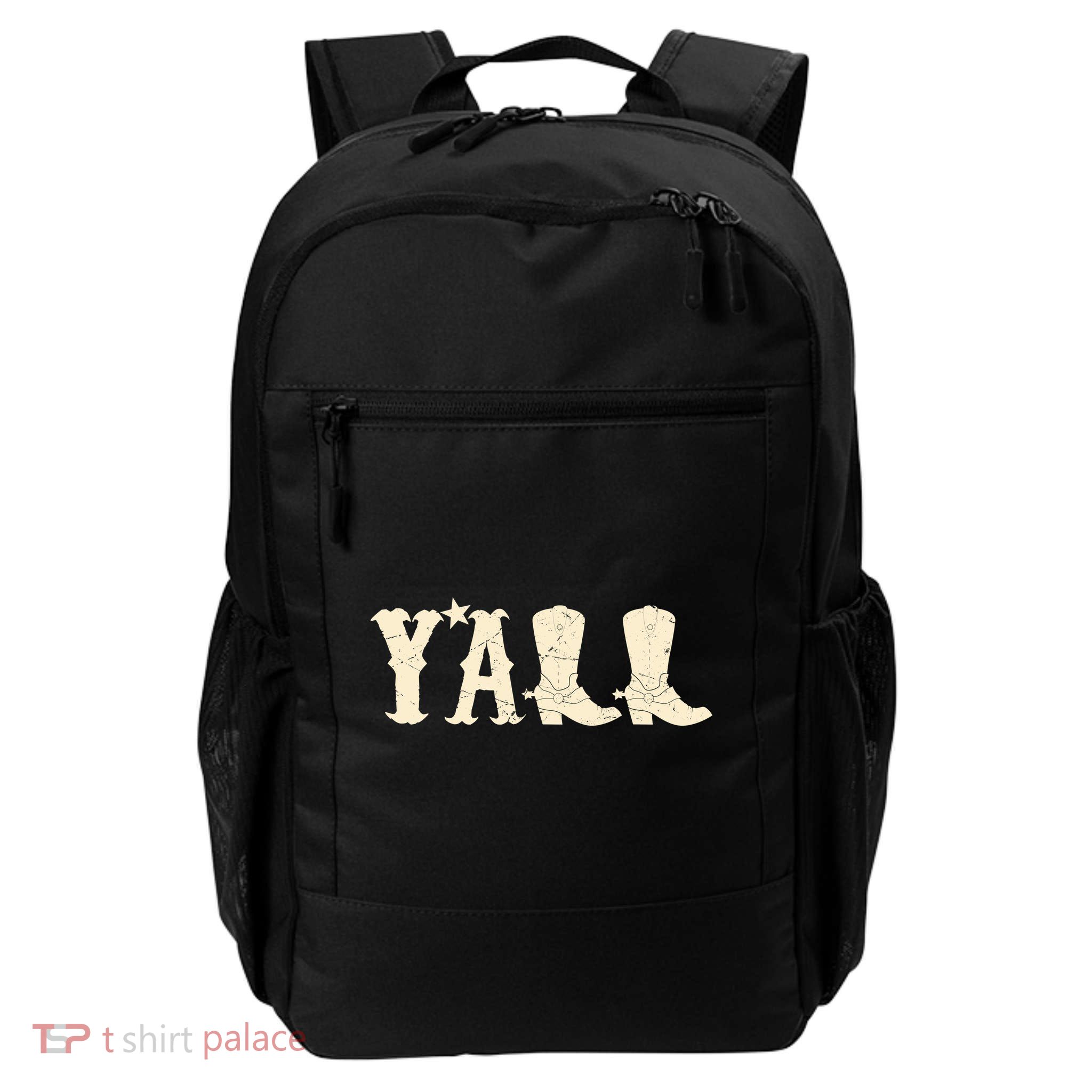 Cowboy Boots Y'ALL Daily Commute Backpack
