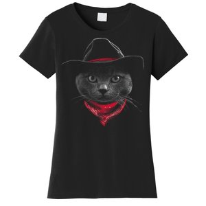 Cowboy Cat Women's T-Shirt