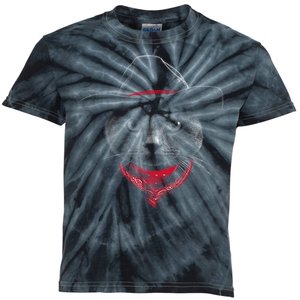 Cowboy Cat Kids Tie-Dye T-Shirt