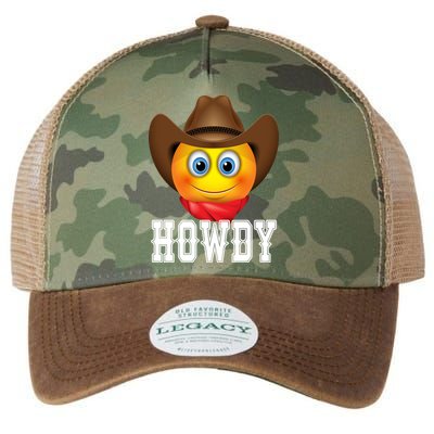 Cowboy Emoji HOWDY! Legacy Tie Dye Trucker Hat