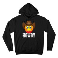 Cowboy Emoji HOWDY! Hoodie