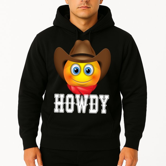 Cowboy Emoji HOWDY! Hoodie