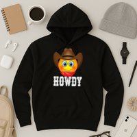 Cowboy Emoji HOWDY! Hoodie